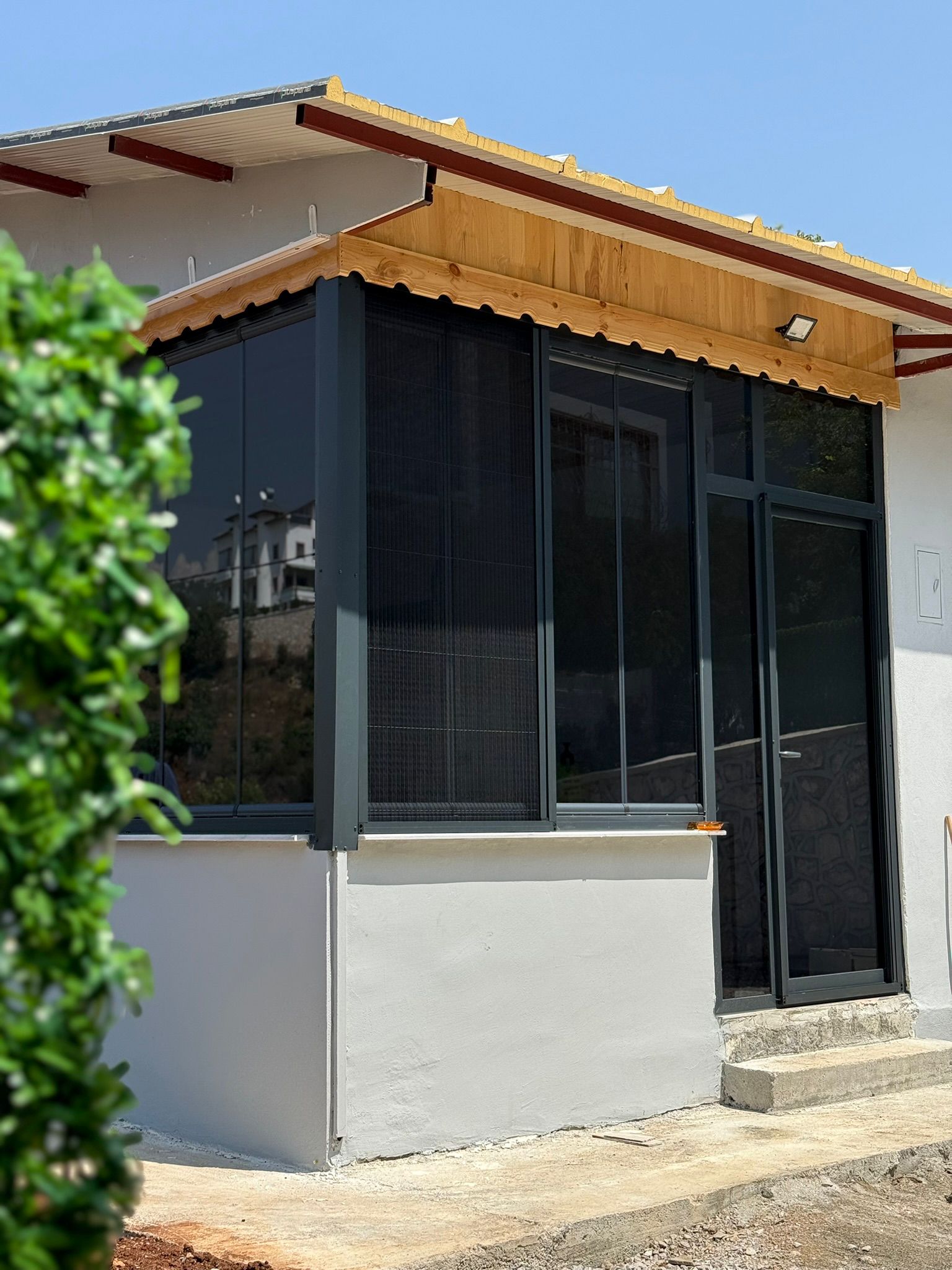 Akordiyon plise sineklik uygulaması — Sarnıç Yaylası